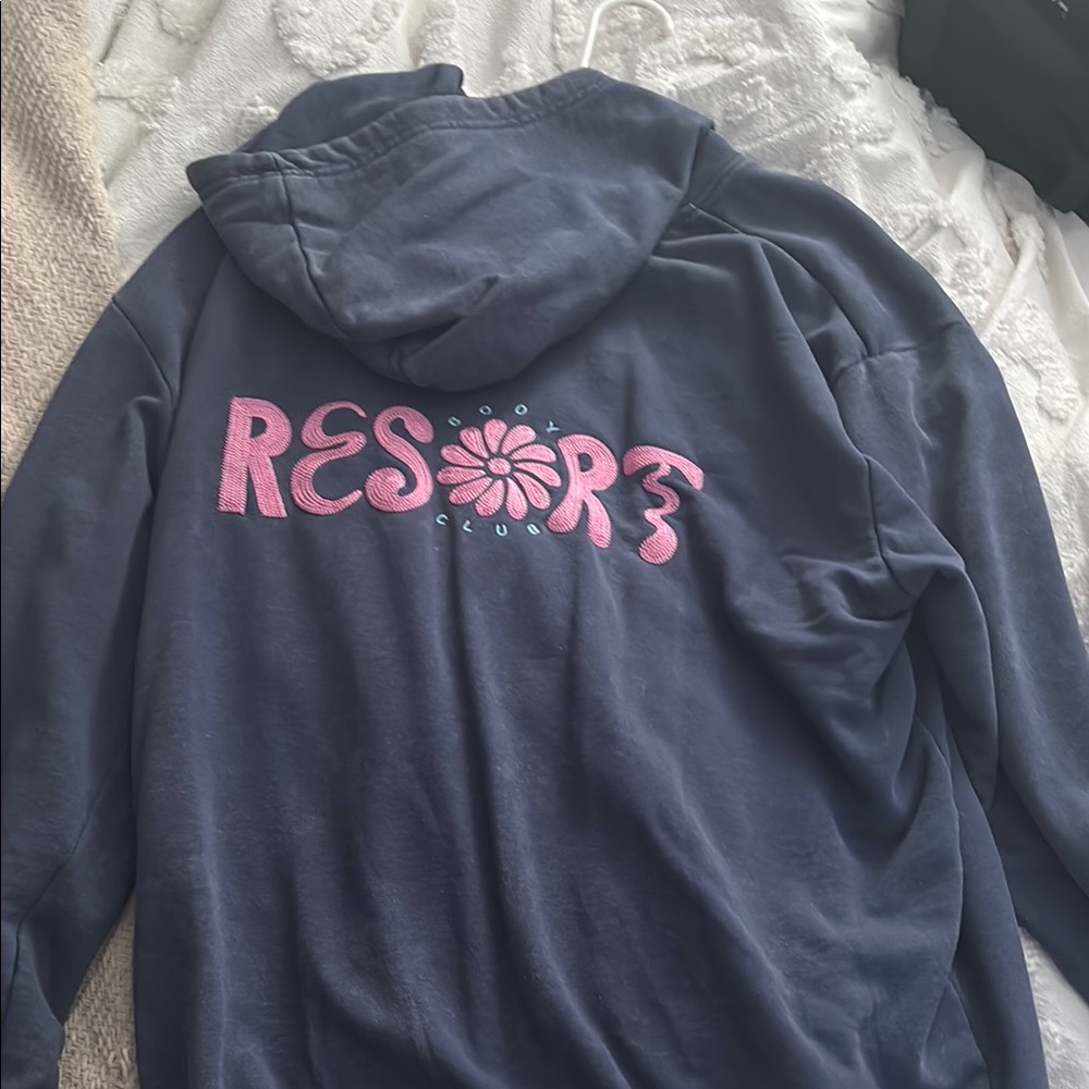 Body Resort Club Navy Hoodie From Cotton on Body